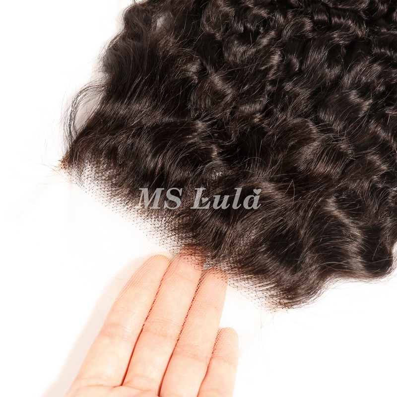 Virgin Hair Kinky Curly 4X4 5X5 6X6 7X7 HD Lace Closure - 图片 9